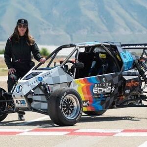 Aaron Kaufman Instagram - As @pikespeakhillclimb fast approaches I’m excited to announce that @mrslucyjonesblock will be piloting the @sierracars ECHO an electric version of the #RX3 platform powered by @hypercraftusa 

#KB43VER #43Institute #SIERRACars
#HypercraftUSA #EVs #PPIHC
