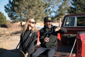 Aaron Kaufman Instagram - It’s been an interesting few years but this Valentine’s Day I have someone to be grateful for. @ju1ezz thanks for taking a chance on this dirty hotrodder. I look forward to many more xoxo 

@afro_thunder92 📸