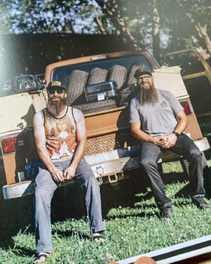 Aaron Kaufman Instagram - My brother @strangger98 sent me a surprise gift the other day.  I am so thankful to have such a neat way to remember a great trip. 
I’ll spin it real fast … my homie @damn_ron_  had this truck sent to him by another friend he then reached out to me. I was interested so I called the cat that owned it and made a deal. 
I bought a sight unseen f350 now all we had to do was go get it. I forwent the typical trailer scenario and we got some plane tickets. Knowing this would a rolling circus I decided a fine photographer with an appetite for adventure was needed or boy @brandon_lajoie was down for some bad choices. As soon as we got to the airport it was on life support. We sent Brandon onto Sacramento with out us then found a plane to San Fran rented a mooostang at midnight and ripped to meet Brandon in the murder hotel we booked online. This hotel is what nightmares are made of!
No breakfast for us we were headed to Oroville, California.
The truck was as described but sadly it’s driveability  was far from accurate. When I told the guy I was gonna drive it to Yosemite and asked if he thought it was a bad idea…. He said with out hesitation YES. He had no vision or sense of adventure. It took me 10 hours to get to orangevalle a 1.25 hour drive. 
@norcalrockracing had lined me with @brianctilton shop to get this pig more road worthy. After a long night a long morning and a few tacos we were Yosemite bound. It’s as amazing as your imagination leads you to believe. We had friends in AZ to see so we pressed. Some road side machine work in Bakersfield some fuel pump work on the RES and a night sleeping in the bed had us within ear shot of the chandler, Az fire department where we would meet up with Ronnie and @big10garage before burning it down to Texas. 
Charlie Brown is the trucks name and when I moved to Colorado I cut loose all my project cars save two 
Adamae & Charlie Brown 
A fantastic journey and 
The long road home 
Here’s to those who rush head long into bad ideas 🍻
Thank you Jonathan for the friendship 
Thank you Brandon for the beautiful snaps and the great hangs 
Memories are made on questionable decisions…
#f350
#servicebed 
#magnaflow