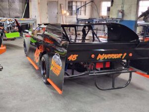 Aaron Kaufman Instagram - Sooooo I’m excited to announce that I’ll be driving the #BST sport modified in the El Paso County Raceway season opener. Come out and cheer me on this Saturday evening. especially because I’ve never driven one before and I can’t remember if we always turn right, or is it left.
Should be a great time
#magnaflow 
#aaronkaufman 
#dirtracing 
#dirttrack 
#elpasocountyraceway
#BSTracing
#colorado