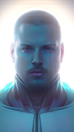 Aaron Marciniak Instagram - 🌫️ Things are getting hazy
.
.
.
.
.
#aiart #ai #face #images #fyp #glow #trendy #scifi #eerie #light #character #characterconcept