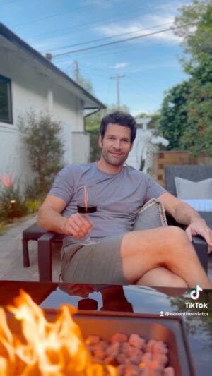 Aaron O'Connell Instagram - If you’re willing to put in the hard work, a little creativity can go a long way. A 110ft retaining wall in the California sunshine is my kind of DIY project. Thanks to @sbdblandscapingllc for adding that cherry on top and finishing our at home oasis with drought tolerant landscaping. 😎#backyardvibes #diy #diyproject #retainingwall #transformation #hardwork