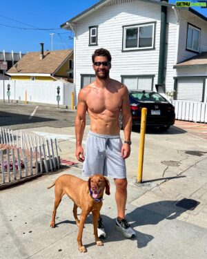 Aaron O'Connell Instagram - 7 years old and still keeping up with dad on our 5 mile runs. #workoutbuddy