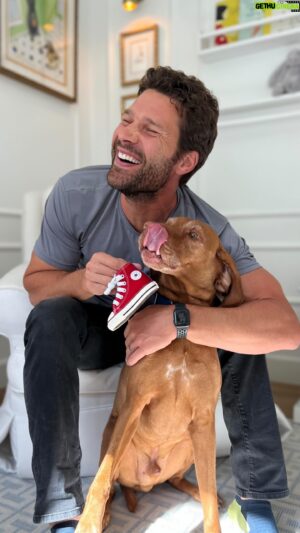 Aaron O'Connell Instagram - One of my favorite transformations to date! Building a nursery with my dad, for my son. 💙 #transformation #nursery #diy #fatherson