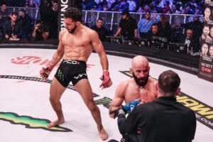 Aaron Pico Instagram - It was a great night! Thank you guys for all the  support. On to the next one 👊🏽 @bellatormma