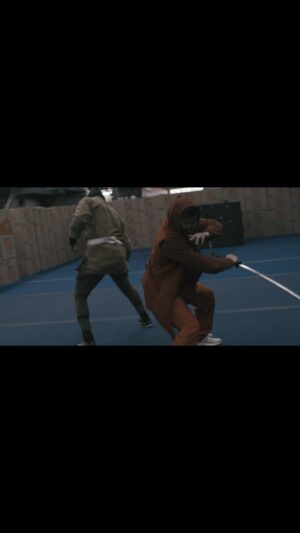 Aaron Toney Instagram - I did some slight editing tweaks and did the sound design for this quick section for extra sauce. The original edit was solid done by Jeremy Marinas. 🙏🏾 

It was so much fun getting to throw hands and blades as a futuristic #shinobi. Way to much fun. Thanks again @jermskillz and team. 

#tb from the stuntviz for the finale fight from #ninjakamui. This is the full hand combo that got cut down. Fun times ☺️🥷🗡️#anime #ninja #stunts #actiondesign #team