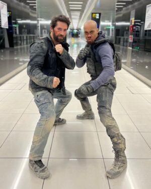 Aaron Toney Instagram - The wait is over ONE MORE SHOT IS OUT in the UK today. Stream JAN 16  Such and honor to have worked on this. 

Lots more BTS to come but for now, go watch and leave a comment or one of the One More Shot GIF comments below ☺️🤘🏾 Dunbar OUT!!!!

#onemoreshot #onemoreshotfilm #action #film #filmmaking #jamesnunn #scottadkins #michaeljaiwhite #alexisknapp #tomberenger #actor #poc #work #military #tactical #fire #martial #martialarts #actionmovies #skytv #signaturefilms