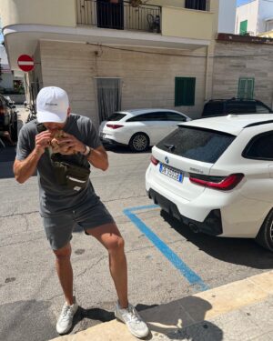 Aaron Tveit Instagram - Deep in the middle of little (actual) Italy.