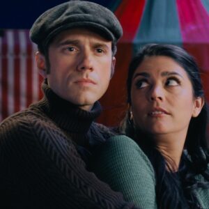 Aaron Tveit Instagram - Welcome to #Schmigadoon. A musical escape like no other!
Premieres July 16th, only on AppleTV  
#AppleOriginals