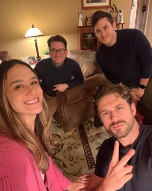 Aaron Tveit Instagram - Happy Birthday Babe!
It’s been an incredible year. And I know the next is going to be even better. 
Very grateful for this day, and for you! 
Love you ❤️!