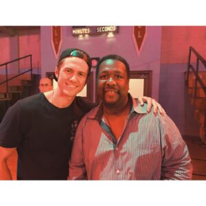 Aaron Tveit Instagram - Somehow it’s been 5 years since we rode Greased Lightning