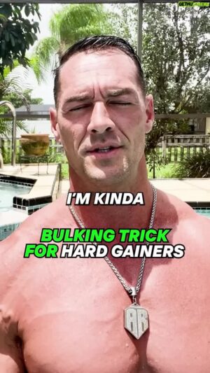 Aaron W Reed Instagram - Bulking Trick for Hard Gainers