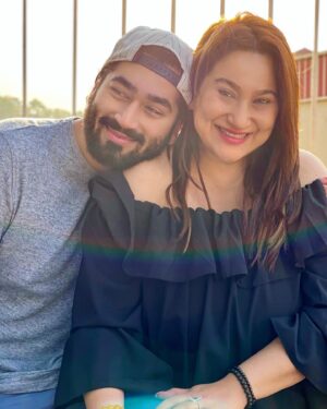 Aashirman DS Joshi Instagram - Happy Birthday to My Everything ! 🥺
How lucky am I to have found my first and only best friend in you ! Just the fact that I have someone I can confide in about everything and anything under the sun makes life so much better 🤗
The world really is a better place with someone as exquisite as you in it ⭐️ It’s a privilege to know and to be related to you, Queen 👑
The rainbow in the picture was meant to be because you literally are the rainbow of my life 🌈☺️
I Love You So Much Mamu ❤️🥺