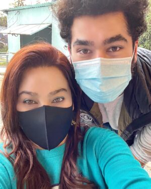 Aashirman DS Joshi Instagram - Happy Birthday to My Everything ! 🥺
How lucky am I to have found my first and only best friend in you ! Just the fact that I have someone I can confide in about everything and anything under the sun makes life so much better 🤗
The world really is a better place with someone as exquisite as you in it ⭐️ It’s a privilege to know and to be related to you, Queen 👑
The rainbow in the picture was meant to be because you literally are the rainbow of my life 🌈☺️
I Love You So Much Mamu ❤️🥺