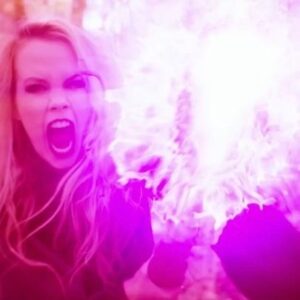 Abbie Cobb Instagram - All good [evil!] things must come to an end, series finale airs tonight! What an absolute delight to play Ragana—this wicked (and fun!) little witch on Dwight in Shining Armor. Congrats to the cast and crew on five incredible seasons of laughs and adventures! Link in profile to catch Ragana’s final four. 
🧙‍♀️ 🔮🦨
#dwightinshiningarmor