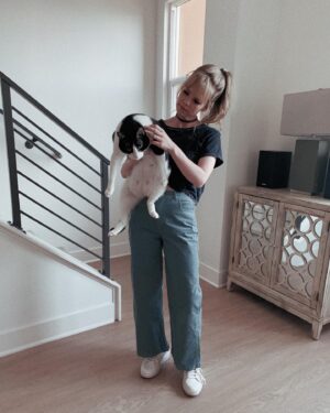 Abbie Cobb Instagram - me and my overweight son