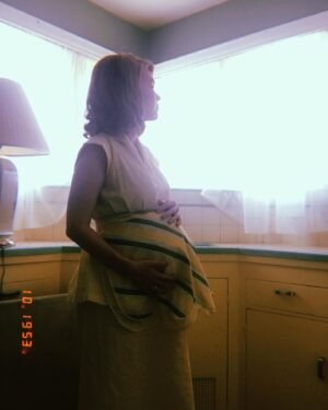 Abbie Cobb Instagram - This is Nat.🤰THEM drops on Amazon today.
Enjoy, if horror is your thing👊🌙