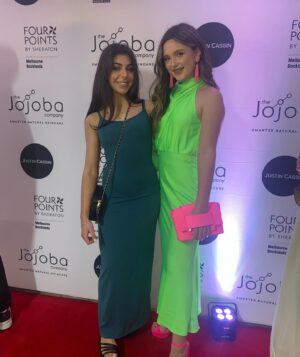 Abby Bergman Instagram - Thank you so much @jamieazzopardi for inviting me to @melbfashionweek Last night was so incredible. I loved seeing the @justincassin collection. You looked amazing last night i am obsessed with your outfit 💟

#JustineCassinMFW
#melbournefashionweek 
#mfw 
@jamieazzopardi 
@justincassin 
@melbfashionweek