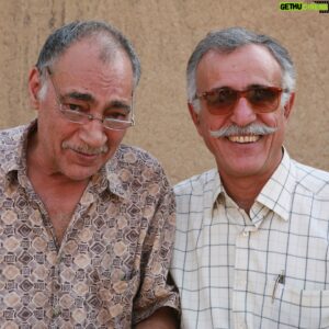 Abdollah Eskandari Instagram - دراین روزهای تلخ دیدن یک عکس درکنار استاد قدیمی گریم چقدر آرامش داره.  بزرگمردگریم ایران.  مسعودولدبیگی عزیز. امیدبه روزهای🌹🌹🌹 خوب برای همه