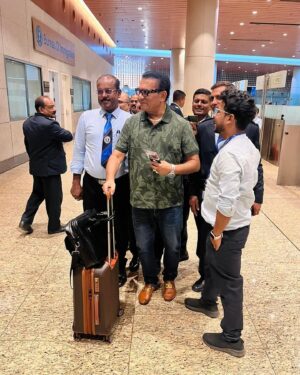Abhijeet Bhattacharya Instagram - Off to #colombo #srilanka IOC SurSangam
