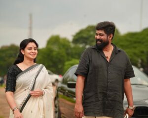 Abhinaya Instagram - Giri & Gowri ❤️ @panimovie @jojugeorgeactorofficial