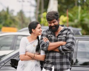 Abhinaya Instagram - Giri & Gowri ❤️ @panimovie @jojugeorgeactorofficial