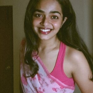 Abhirami Bose Instagram - An actor's life at home, sometimes 🌸