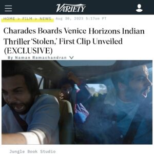 Abhishek Banerjee Instagram - There is no playing dumb cause @charadesfilms is here! World sales company charades on-boards STOLEN. 
Read full article in the Bio! 

.
.
.
.
.
#veniceinternationalfilmfestival #AIGthefilm #junglebookstudio #LaBiennaleDiVenezia #BiennaleCinema #BiennaleCinema2023 #Venezia80! #stolen_thefilm #stolen2023 #80thVeniceinternationalfilmfestival