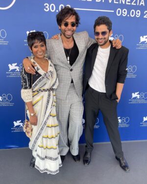 Abhishek Banerjee Instagram - And it begins .. so glad to share that our film STOLEN Is going to be premiered here in Venice biennale in few hours … kudos to our director @karantejpal94 and producer @thegauravdhingra for their grit passion and vision.. 
and ofcorse my lovely co actors @shubhamfullname @miamaelzer watch out for them .. they are 🔥 

#venicebeinnale #stolen #film #actor #actorslife