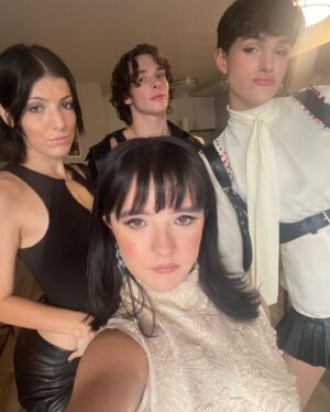 Abi Monterey Instagram - Pics from the Curse of Bridge Hollow screening yesterday! Had the best time and got to bring my favorite people <3 Watch us on @netflix 10/14!