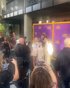 Abi Monterey Instagram - Pics from the Curse of Bridge Hollow screening yesterday! Had the best time and got to bring my favorite people <3 Watch us on @netflix 10/14!