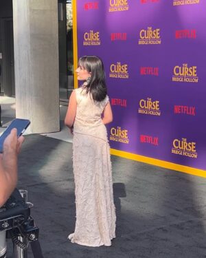 Abi Monterey Instagram - Pics from the Curse of Bridge Hollow screening yesterday! Had the best time and got to bring my favorite people <3 Watch us on @netflix 10/14!