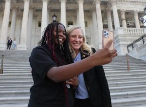 Abigail Spanberger Instagram - I was glad to welcome students from Commonwealth Attorney Anton Bell’s Junior Commonwealth’s Attorney Program to the U.S. Capitol today! Thank you for bringing your questions and your enthusiasm.

I hope you enjoy the rest of your time in our nation’s capital!