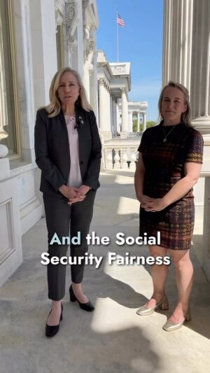 Abigail Spanberger Instagram - Did you know that millions of folks who pay into Social Security get their benefits CUT SHORT?

Proud to be working with @repspanberger on the Social Security Fairness Act to ensure that hardworking public servants get the benefits they deserve.