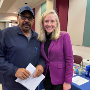Abigail Spanberger Instagram - Virginia has a proud record of military service — and it is on all of us to make sure our local heroes receive the support and acknowledgement they deserve.

Thank you to Encompass Community Supports for hosting today’s event in Culpeper to help make sure Virginia Veterans are aware of the resources offered to them and for inviting me to be a part in honoring several local Vietnam Veterans and spouses.