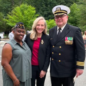 Abigail Spanberger Instagram - Today, I was honored to share a few words to recognize the brave Virginians who gave their lives to protect our freedoms. Thank you to the Potomac Region Veterans Council for having me at this morning’s Memorial Day Ceremony at the National Memorial Cemetery at Quantico.