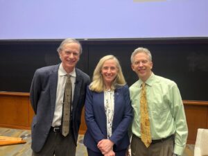 Abigail Spanberger Instagram - I always enjoy returning to my alma mater to speak with the next generation of leaders at UVA. I was so impressed by this group of @UVABatten students, and I thank Professor Warburg for inviting me.

Go Hoos!