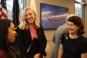 Abigail Spanberger Instagram - Today, I was excited to join @epagov to announce a $206 million federal investment — thanks in part to the bipartisan infrastructure law — to protect the Chesapeake Bay, its watershed, and our beautiful Commonwealth. This law continues to deliver for Virginia’s communities.