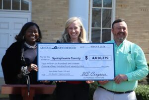 Abigail Spanberger Instagram - Today, I was excited to join leaders in Spotsylvania County to celebrate more than $4.6 MILLION in federal funding I secured for local infrastructure projects! These funds will be used for a new 1-million-gallon water tower and improvements along I-95 and U.S. Route 1.

These investments will help Spotsylvania County keep up with growing demand and improve access from I-95 to the future Fredericksburg Veterans Affairs’ Health Care Clinic — providing much-needed access to care for the region’s Veterans.