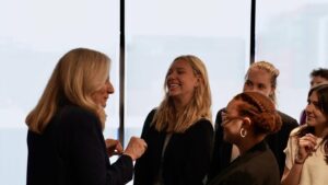 Abigail Spanberger Instagram - I love every opportunity I get to meet the next generation of inspiring Virginia leaders. Thank you to the William & Mary Summer Institute for having me this week! #GoTribe
