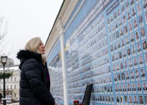 Abigail Spanberger Instagram - I visited Ukraine with a bipartisan group of colleagues from the U.S. House Intelligence Committee to meet with President Zelenskyy and Ukrainian leadership.

The Ukrainian people are fighting fiercely against Putin’s invasion. While in Kyiv, I visited the Wall of Remembrance of the Fallen for Ukraine to pay respect to those who have died fighting for their freedom.

The United States must continue leading our allies in support of Ukraine’s fight for sovereignty and for democracy in Europe.
