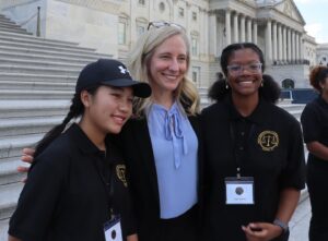 Abigail Spanberger Instagram - I was glad to welcome students from Commonwealth Attorney Anton Bell’s Junior Commonwealth’s Attorney Program to the U.S. Capitol today! Thank you for bringing your questions and your enthusiasm.

I hope you enjoy the rest of your time in our nation’s capital!