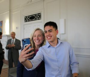 Abigail Spanberger Instagram - This year, my office nominated 39 outstanding young Virginians to U.S. service academies! I was proud to honor this hard-working, dedicated group — and commend them for their selfless desire to serve their country. Your futures are incredibly bright!