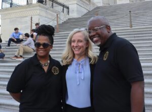 Abigail Spanberger Instagram - I was glad to welcome students from Commonwealth Attorney Anton Bell’s Junior Commonwealth’s Attorney Program to the U.S. Capitol today! Thank you for bringing your questions and your enthusiasm.

I hope you enjoy the rest of your time in our nation’s capital!