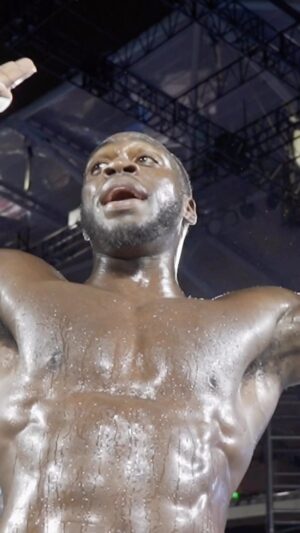 Abimbola Osundairo Instagram - 🗣️ “Believe in yourself!” @team_abel Abimbola Osundairo can be inspirational on the mic 🎙️🥊

📌 𝗙𝗼𝗹𝗹𝗼𝘄 @nextgenboxing.tv for more boxing news and content!

#nextgenboxing
#nextgeneration
#nextgen