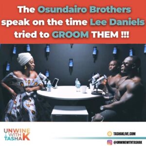 Abimbola Osundairo Instagram - #leedaniels is KNOWN for moving like this & ALLEGEDLY one of the #osundairobrothers was INVOLVED with him.. you know #TashaK got to the bottom of it‼️👀

You can watch this FULL interview NOW over at TashaKlive.com💥🔥🔥
•
•

#explorepage #leedaniels #leedanielsentertainment #hoax #exposed #tashak #tashaklive #explorepage #hollyweird #groomed