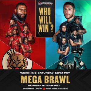 Abimbola Osundairo Instagram - Looks like we have cowboy jerky on the menu 🤤 
The day has finally come. The all-star fight, where we battle one of @royjonesjrofficial fighters.
Go on @teamcombatleague ‘s link in bio to watch the free live stream of the fight at 4pm PT.
#SPACE