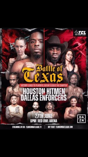 Abimbola Osundairo Instagram - Houston, we have a problem! 🚀 
Dallas v Houston 🥊 
June 27th in Houston 
#space
