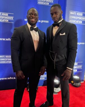 Abimbola Osundairo Instagram - Osundairo brothers take over White House Correspondents’ Dinner
📷 : @lawbogada