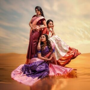 Abitha Venkat Instagram - Pachaiyappas launches New wedding season collection ' Shades of Elagance ', the legacy of craftsmanship and heritage.
The richness of the saree lies in the vibrant colour combo and use of finest zari that enchanes the overall allure.
Explore legacy of Pachaiyappas silk world that are exquisitely curated for each festival and to celebrate your moments.
.
shop our most exquisite products from our website
www.pachaiyappas.in
#pachaiyappas #pachaiyappassarees #stylewithpachaiyappas #silksaree #puresilk #traditionalwear #sareelove #handloom #handloomsarees #sareesofindia #indianweaves  #festive #style #fashionmodel #creativephotography #conceptart #textile #clothing #fashion #sareeofindia #sareefashion